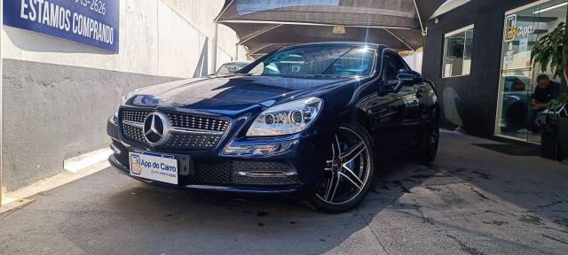 SLK 250 1.8 CGI 16V TURBO GASOLINA 2P AUTOMÁTICO - 2013/2013 - AZUL 10
