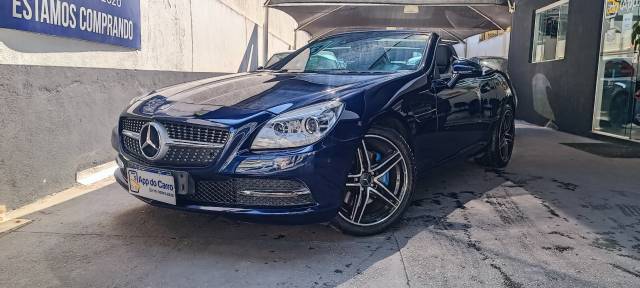 SLK 250 1.8 CGI 16V TURBO GASOLINA 2P AUTOMÁTICO - 2013/2013 - AZUL 8