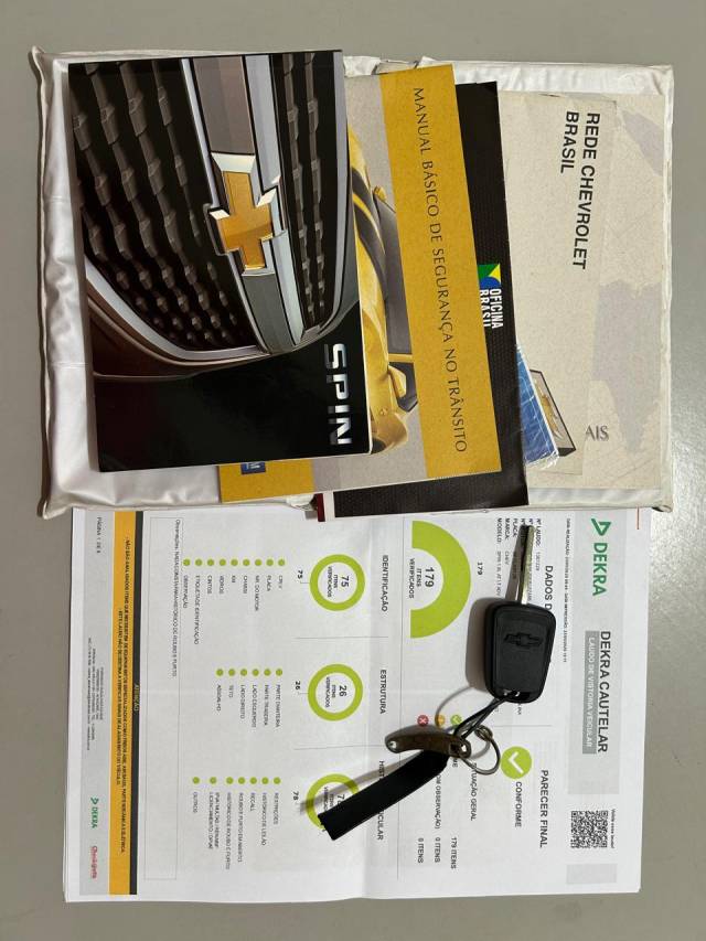 SPIN ADVANTAGE 1.8 FLEX AUT. - 2013/2014 - CINZA 18