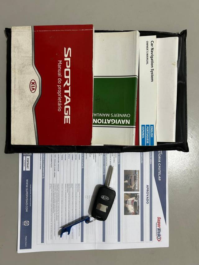 SPORTAGE LX2 2.0 16V FLEX AUT. - 2012/2013 - BRANCO 24