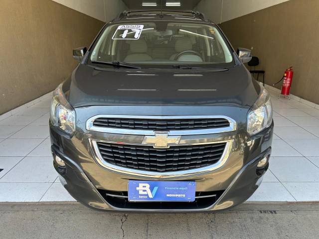 SPIN LTZ 1.8 8V FLEX 7L AUT. - 2016/2017 - CINZA 4