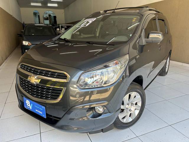 SPIN LTZ 1.8 8V FLEX 7L AUT. - 2016/2017 - CINZA 14
