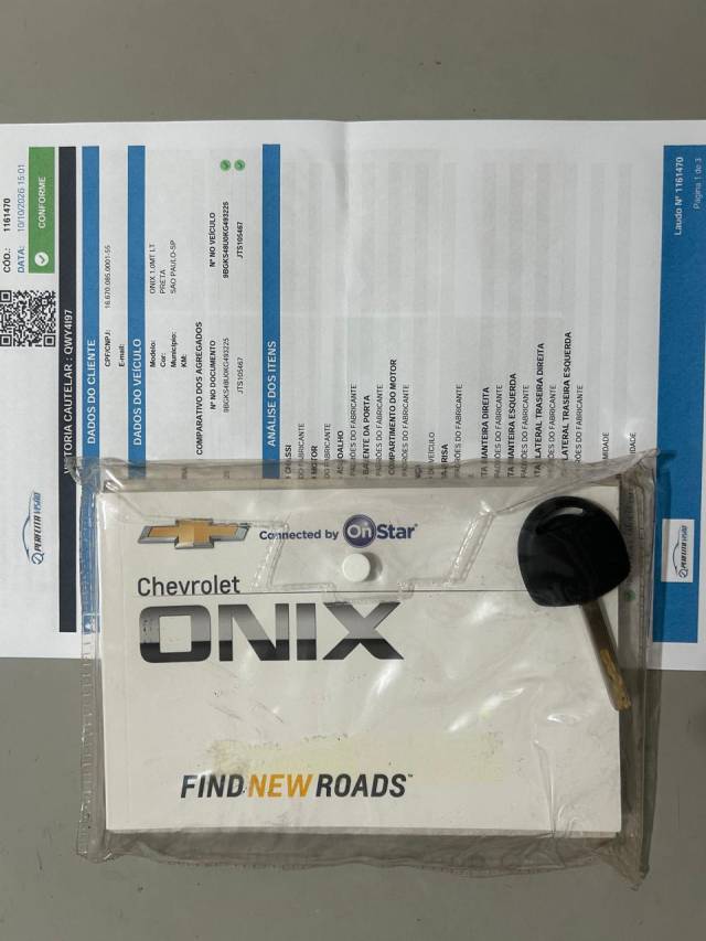 ONIX LT 1.0 FLEX MANUAL - 2019/2019 - PRETO 24