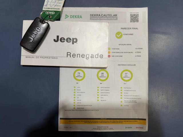 RENEGADE 1.8 FLEX AUT - 2018/2018 - PRETA 18