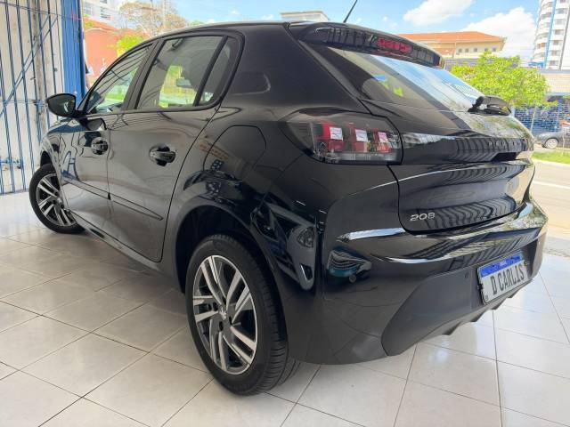 208 ALLURE 1.6 FLEX AUT - 2022/2023 - PRETA 4