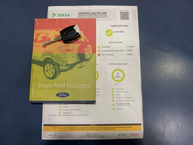 ECOSPORT FREESTYLE 1.6 AUT - 2015/2016 - BRANCA 18