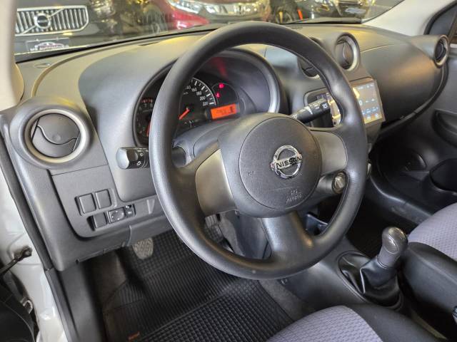NISSAN MARCH 1.6S - 2013/2014 - PRATA 8