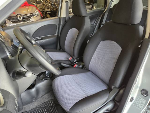 NISSAN MARCH 1.6S - 2013/2014 - PRATA 16